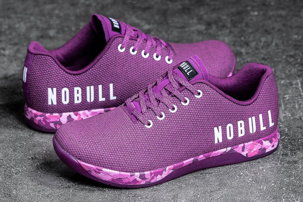 Nobull Superfabric Men's Trainers Purple | Australia (XU6523)